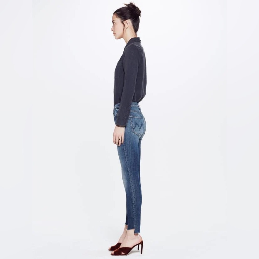MOTHER The Looker Skinny Ankle Step Fray Can't Leave it Alone Wash NWT